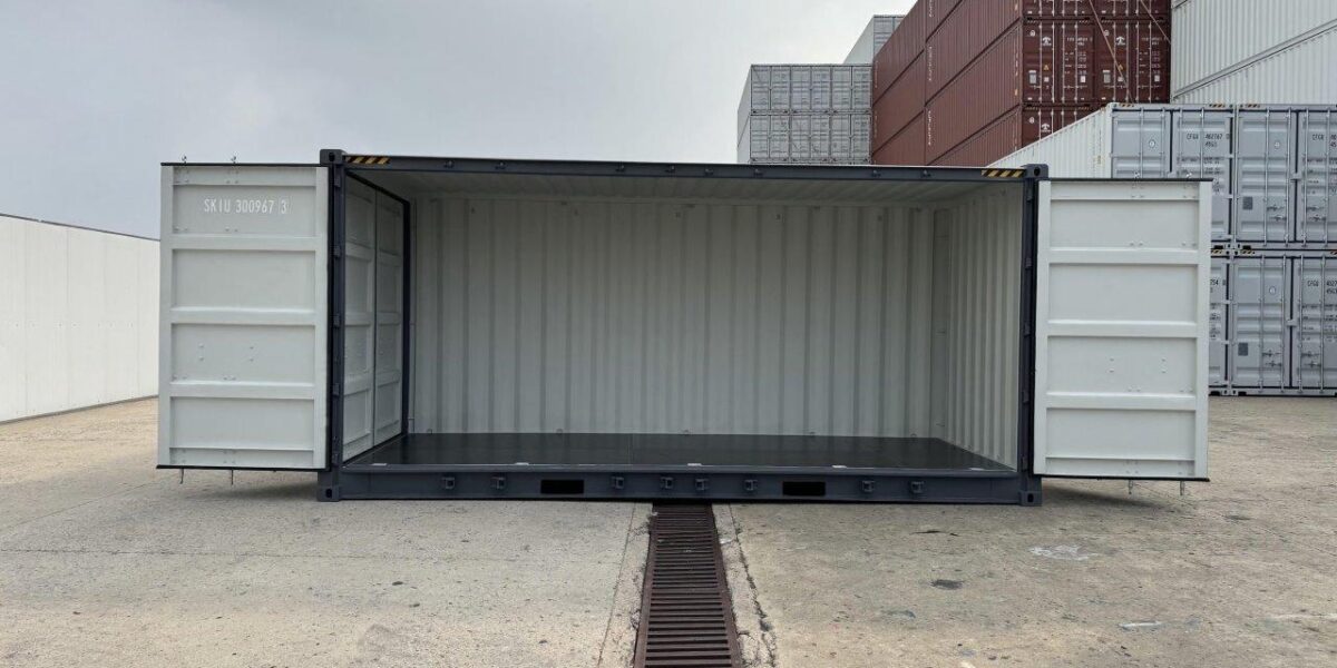Container Open Side con apertura laterale completa